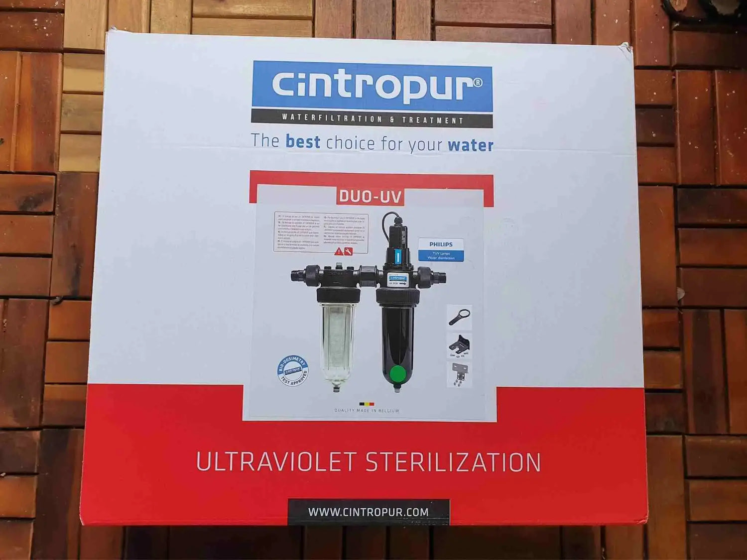 Skydda dig mot magsjuka, vattenfilter med UV ljus vattenrening Laholm