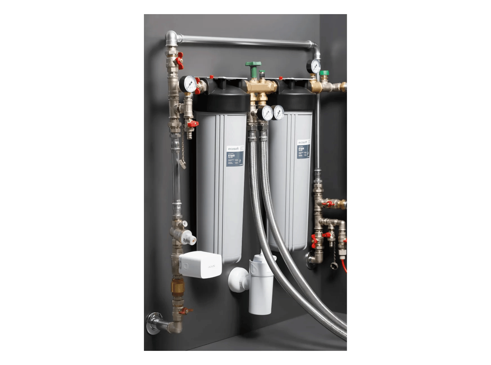 Vattenfilter Big blue Duo - Renar mot sediment & svavelväte