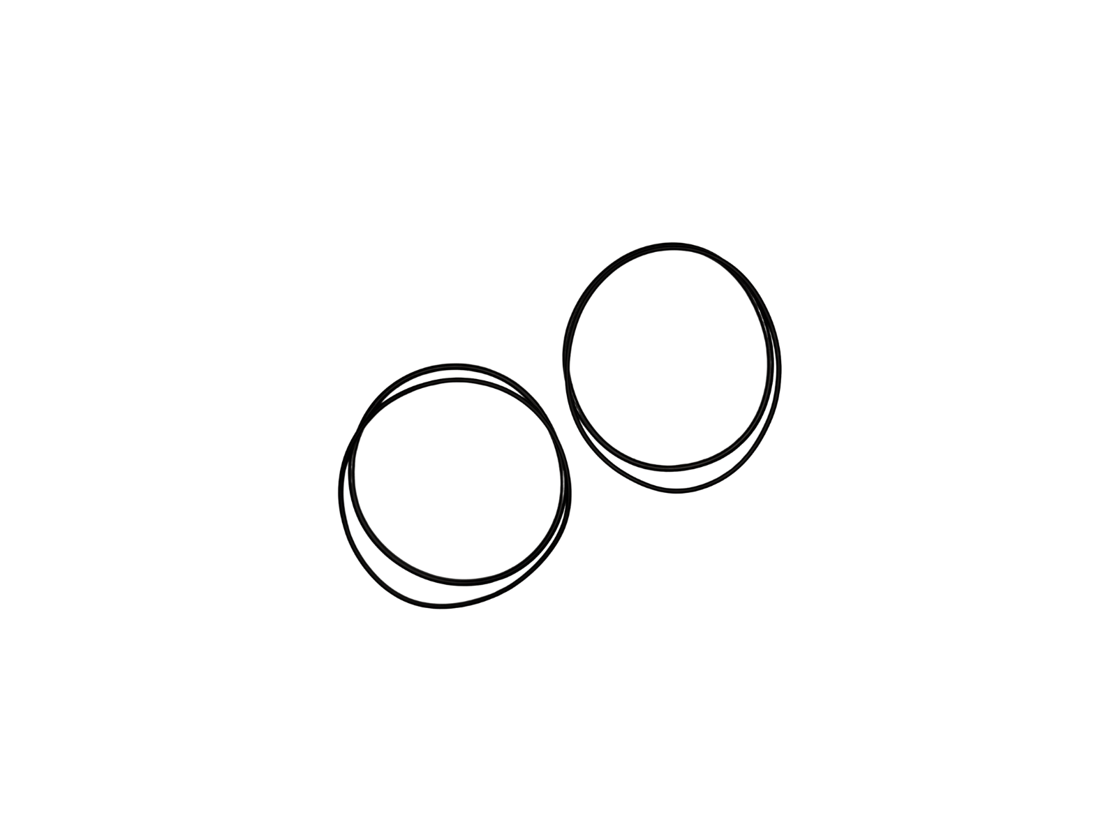 O-ringar Big Blue 20" (4-pack)