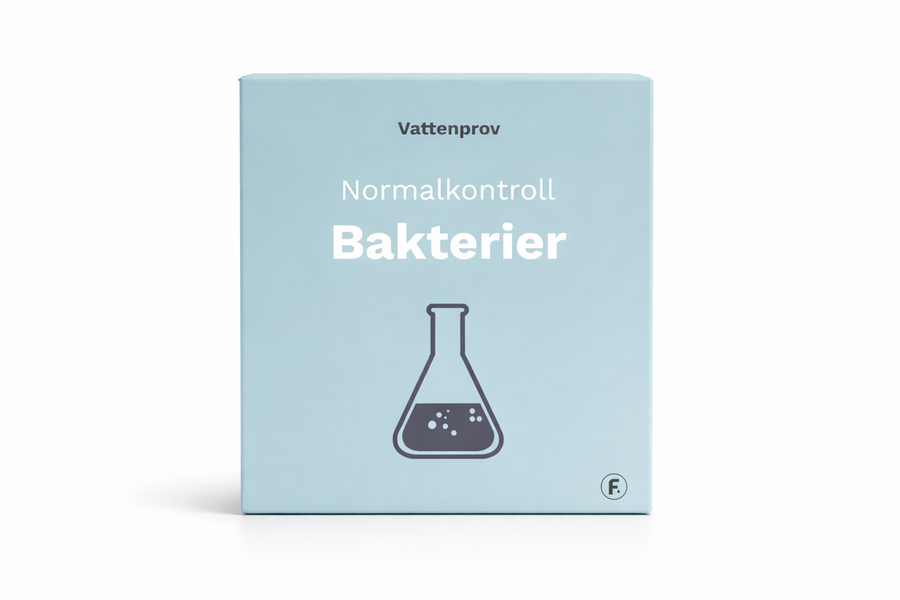 Vattenprov normalkontroll Bakterier