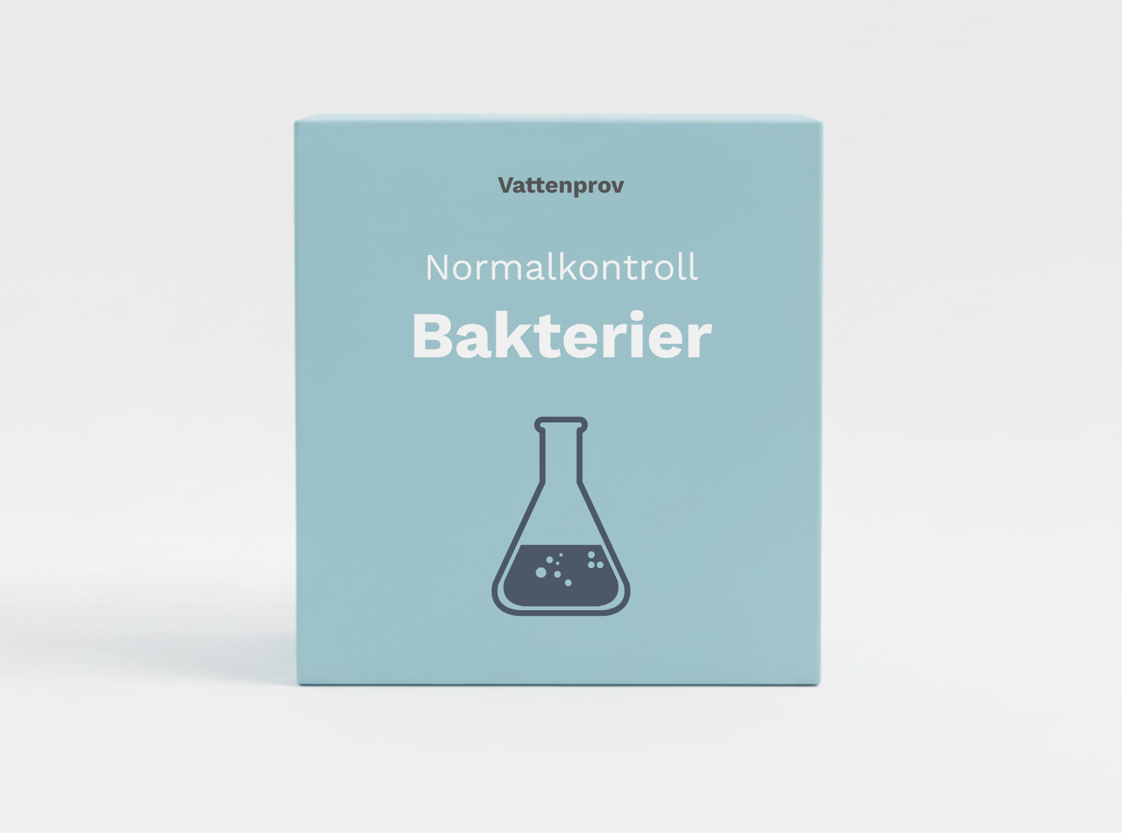 Vattenprov normalkontroll Bakterier