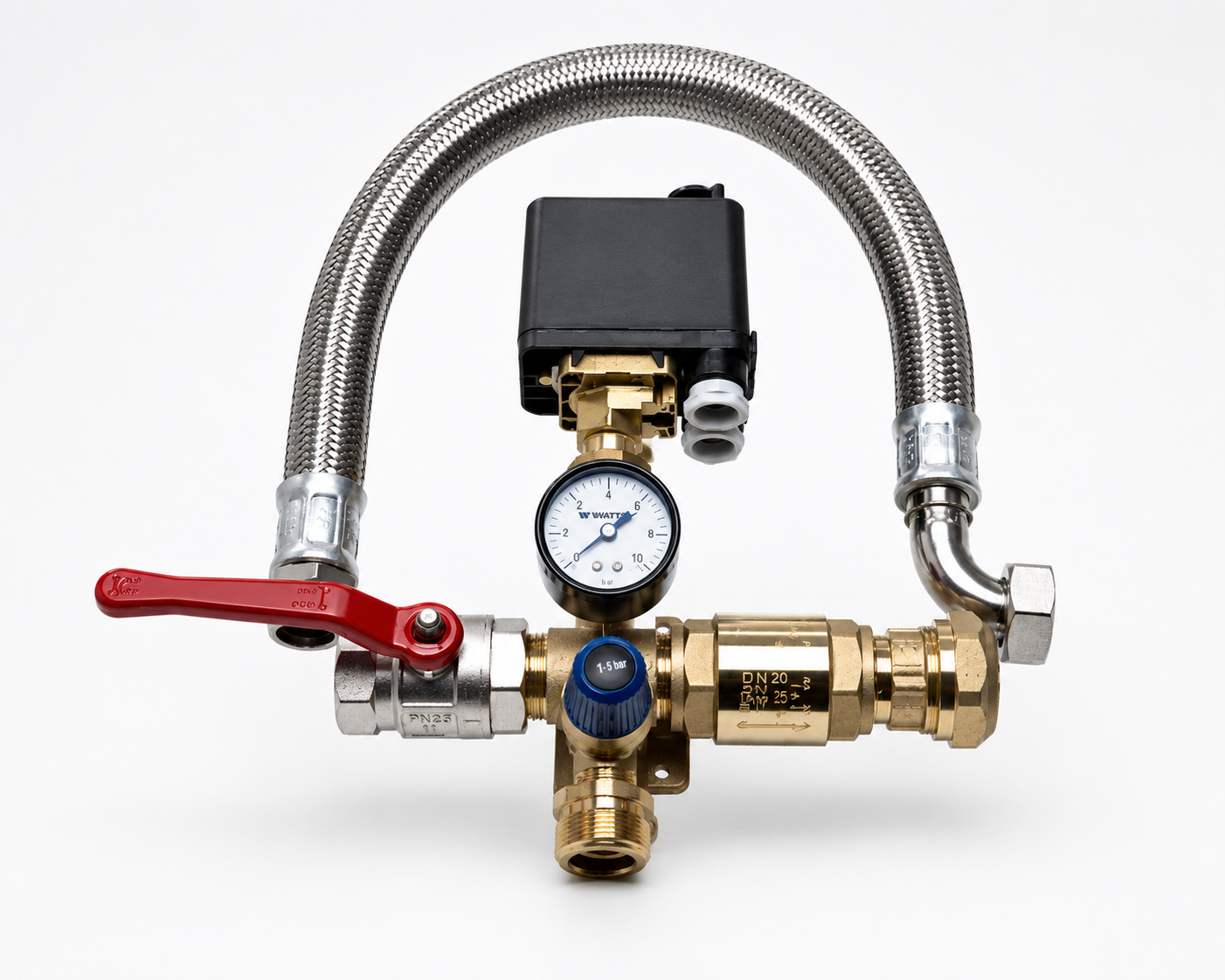 Ventilpaket till hydropress R25