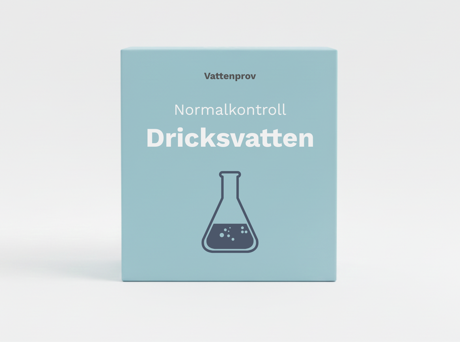 Vattenprov normalkontroll Dricksvatten