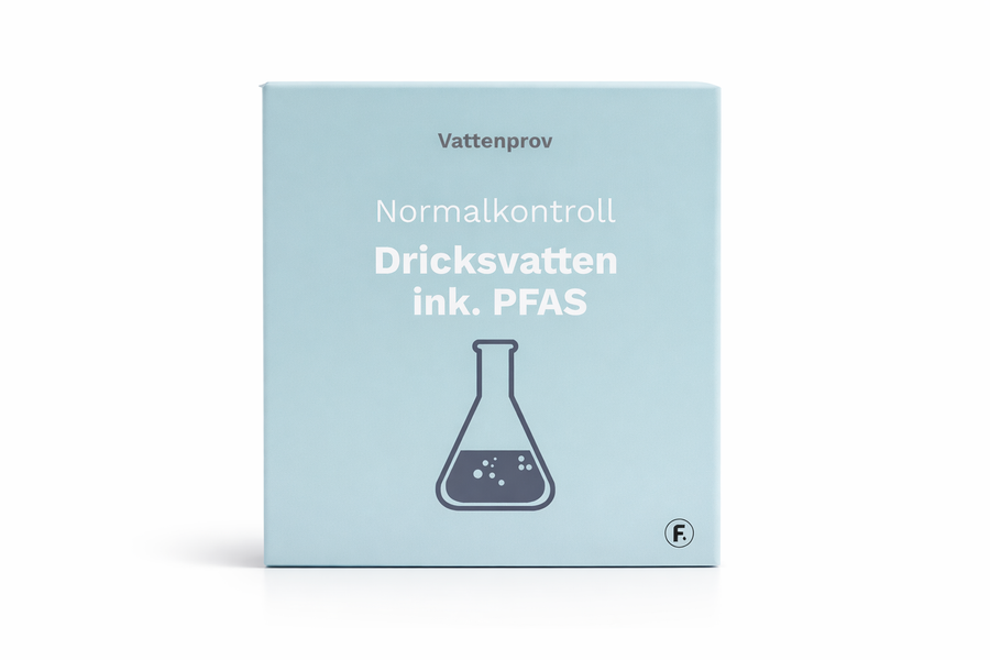 Vattenprov normalkontroll Dricksvatten (ink. PFAS-21)