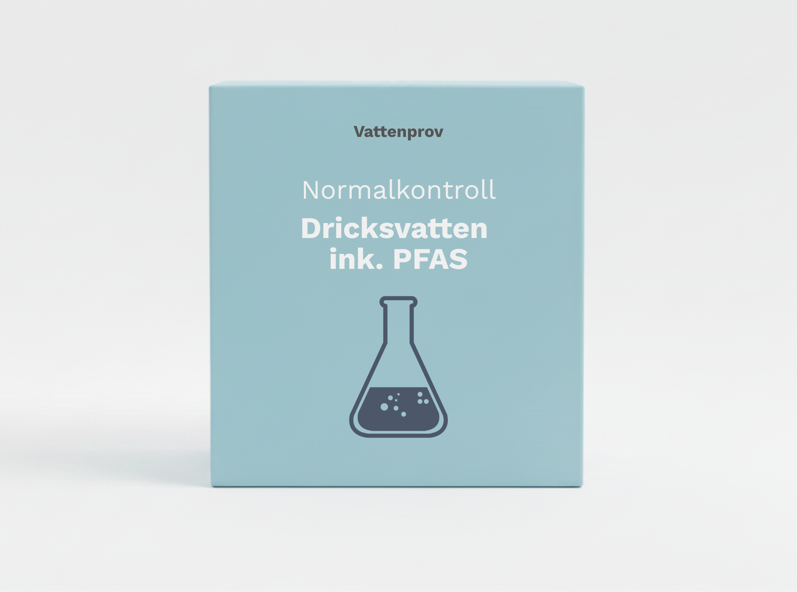 Vattenprov normalkontroll Dricksvatten (ink. PFAS)