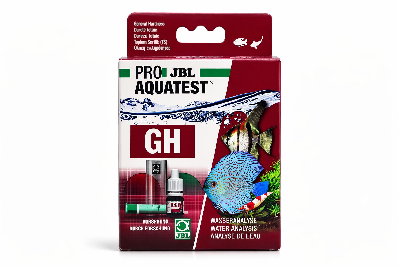 Testkit för mätning av vattenhårdhet