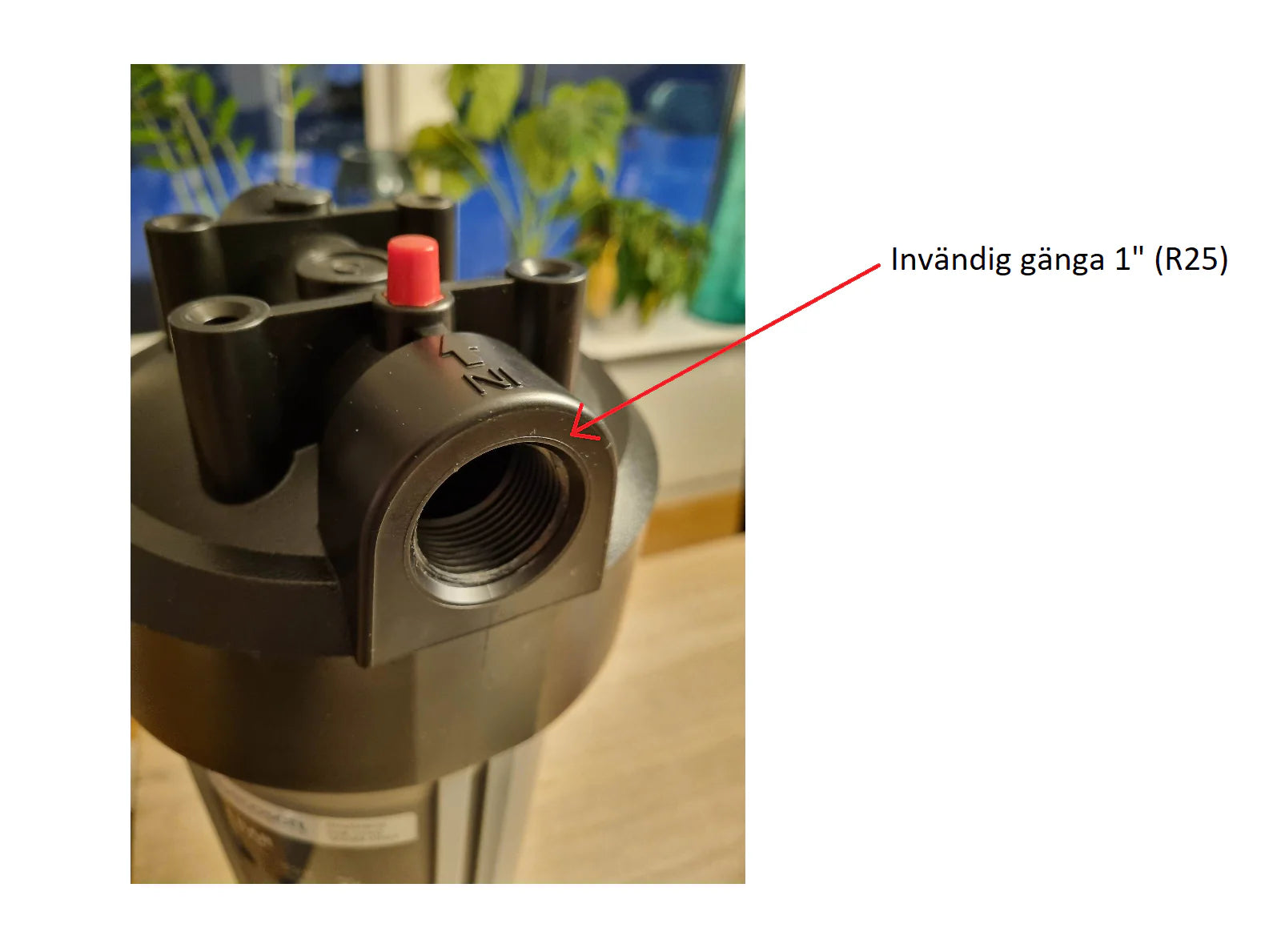 Vattenfilter egen brunn 20" mot Järn (<1mg/L)