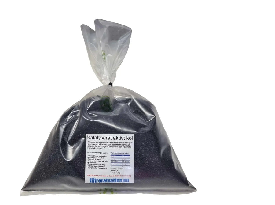 Katalyserat aktivt kol refill 3,4L
