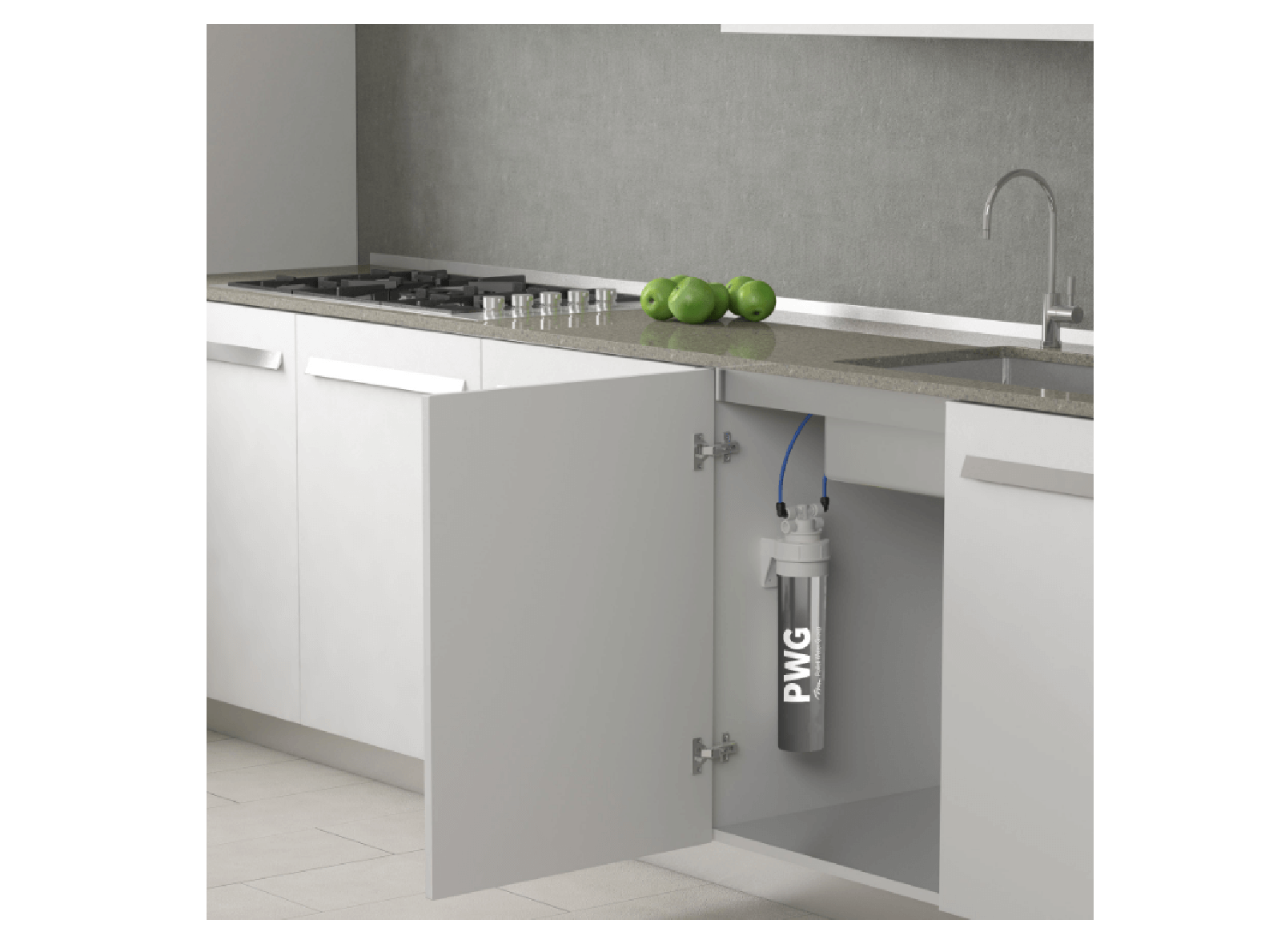 Remineralisointisarja sopii kaikille RO-suodattimille, joissa on 1/4" letku