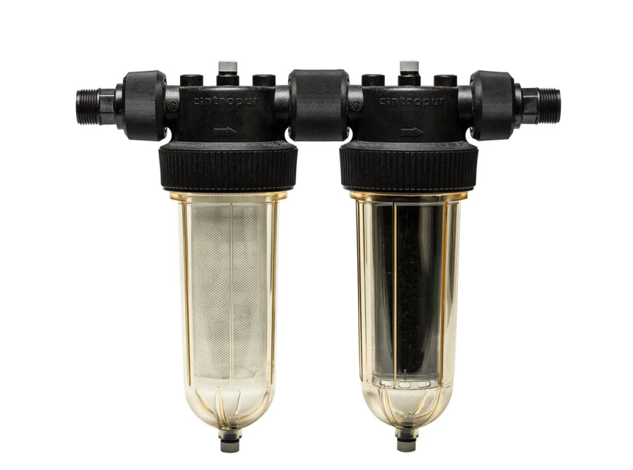 Vandfilter egen brønd NW25 Duo (Partikel+Carbon)