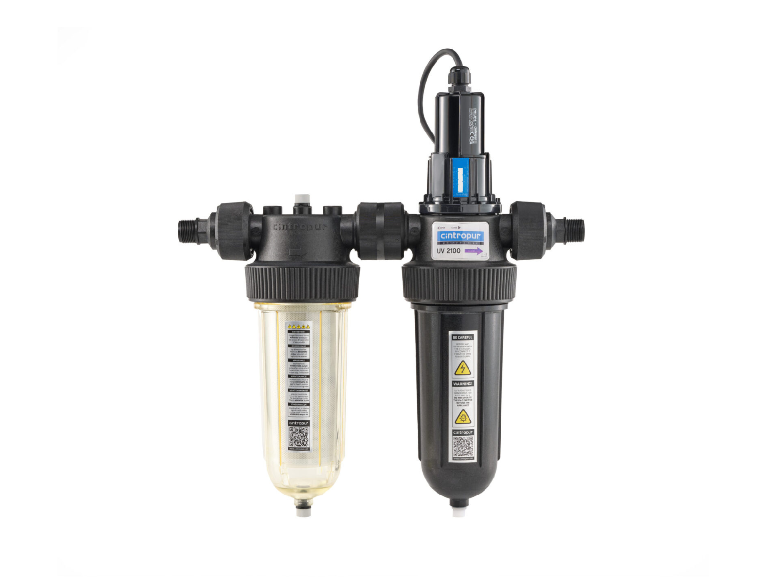 Vattenfilter egen brunn NW25 Duo UV 25W (Partikel+UV)