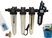 Upload image for gallery view, Water filter own well NW32 Trio + UV 25W (2xParticle + Carbon + UV)
