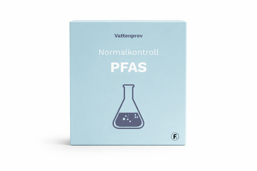 Vattenprov normalkontroll PFAS -21
