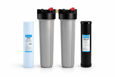 Vattenfilter Big blue Duo - Renar mot sediment & svavelväte