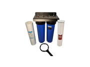 Vattenfilter egen brunn 20" Duo mot Humus & Sediment