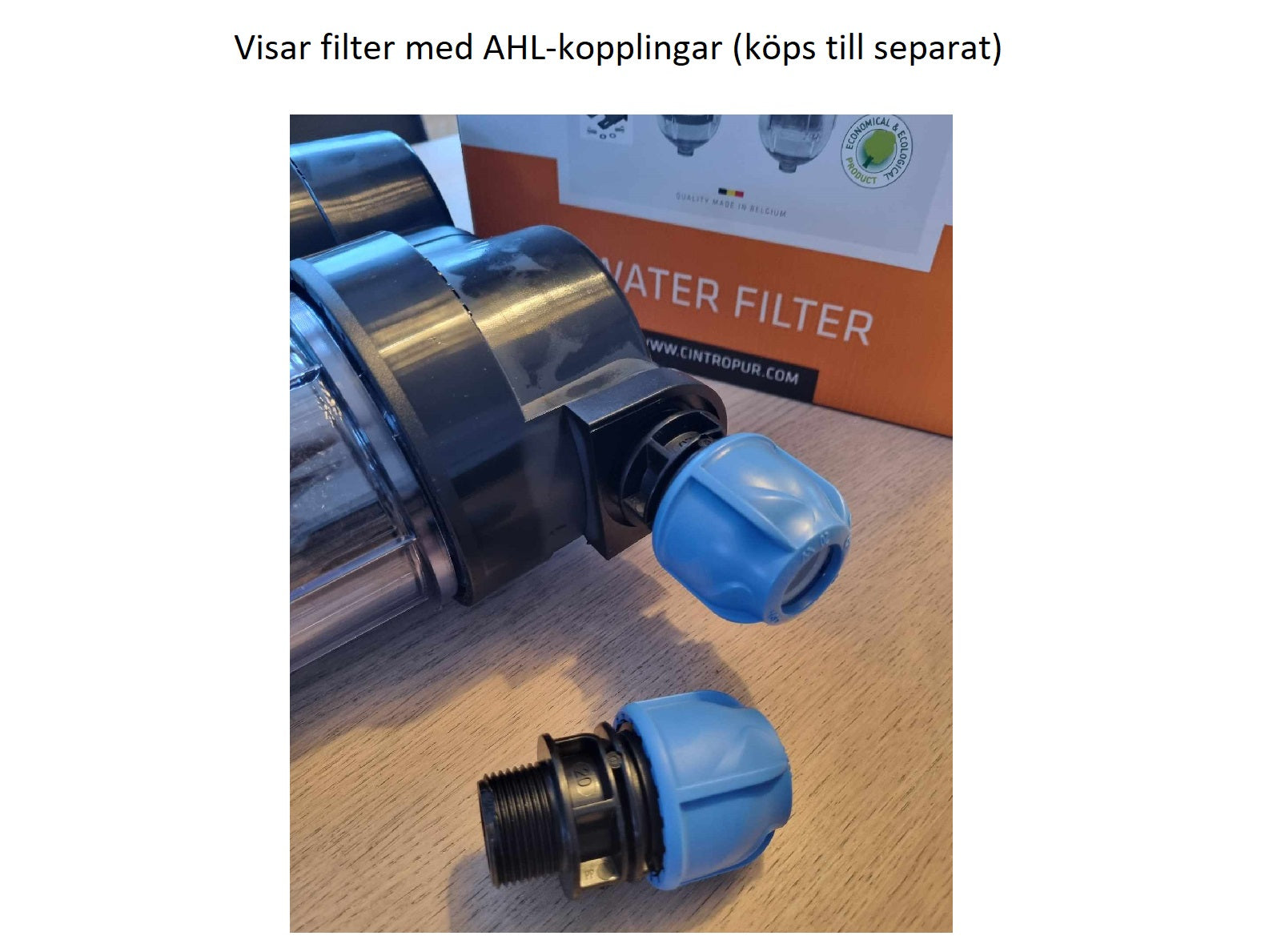 Vattenfilter egen brunn SL240 Duo (Partikel+Kol)