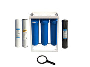 Vattenfilter egen brunn 20" Trio mot Järn, Sediment och Humus