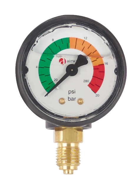 Glycerinfylld manometer 0 till 20 bar till Cintropur