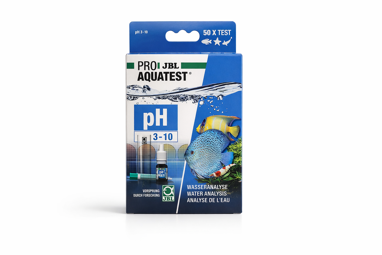 Testkit för mätning av ph värde