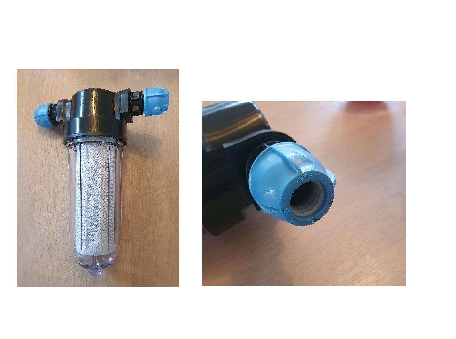 Vattenfilter SL240 med AHL plastkoppling 3/4"