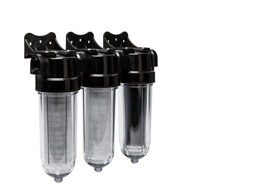 Vandfilter egen brønd SL240 Trio (2xParticulate+Carbon)